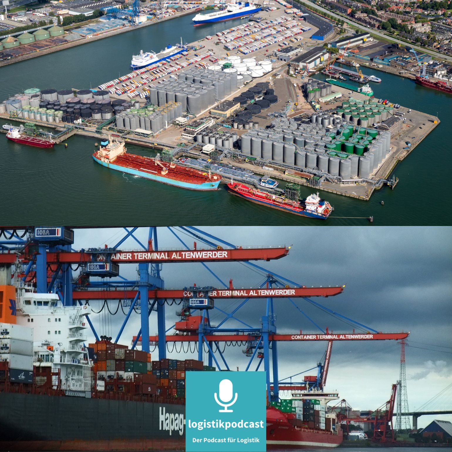 290 Hafen Hamburg vs. Rotterdam